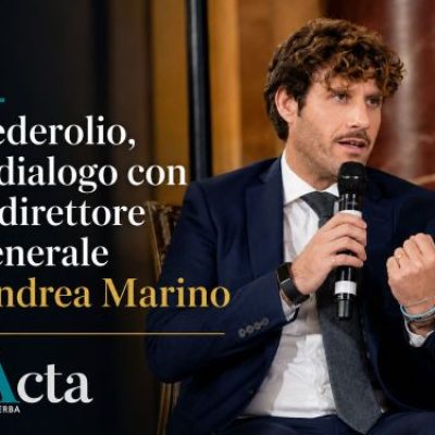 Acta Non Verba: a dialogo con il Direttore Generale Andrea Marino
